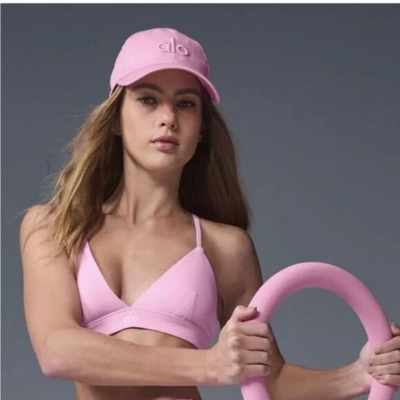 NWT ALO Off-Duty Cap, Sweet Pink & New With Tags - Picture 4 of 9